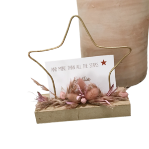 Flowerhoop ster 12cm