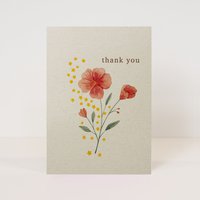 Postcard 'thank you'