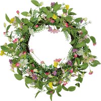 DECORATIEVE KRANS ZEE VAN BLOEMEN (HOFF1991)