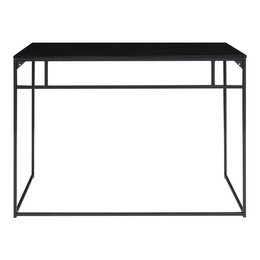 Vita Desk - black, steel, 100x45x75cm