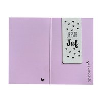 Bookmark in gift card - teacher
