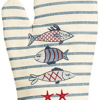 Oven glove New Pesk Blue 18 x 28