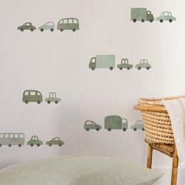 Wandaufkleber Autos und Lastwagen