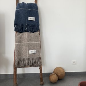 Vierkante plaids - 100% maagdelijke NZ Wol - extra zacht
