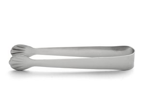Zuckerzange aus Edelstahl, satiniert
