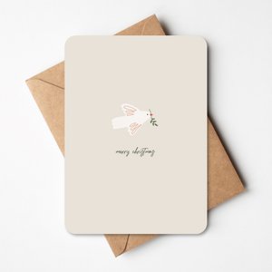 Christmas card | Christmas dove