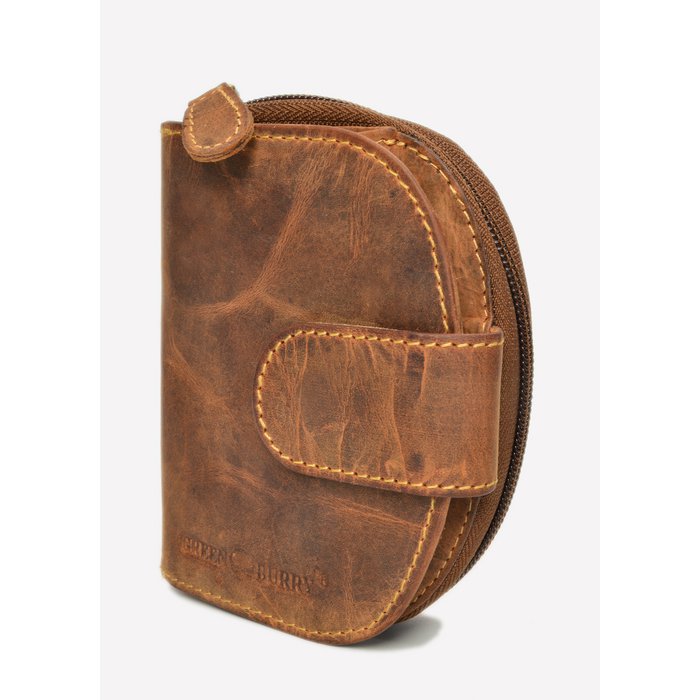 Cornwall hård rustfri Vintage læder med lynlås Online Engroshandel | Orderchamp