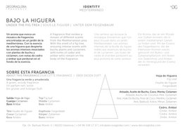 Scented Sticks Mikado Diffuser | Fig tree fragrance | Bajo la Higuera | 250ml/8.45 fl.oz