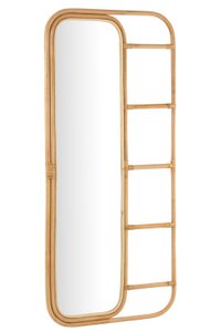 J -Line Spiegel Ladder - Rotan - Naturel - 180 x 80 cm