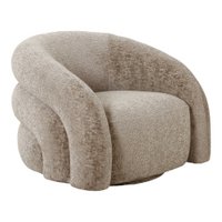 Valletta Lounge Chair met draaifunctie - Naturel, 93x83x70 cm