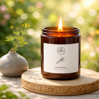 Duftkerze „Lemongrass“ – Erfrischend & vitalisierend