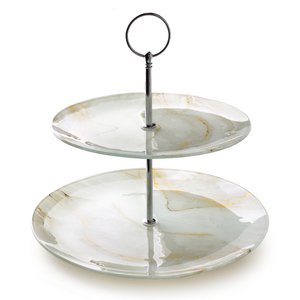 Cake Stand MARBELLO Grey 20cm/25cm