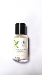 Cleansing powder and matcha face mask