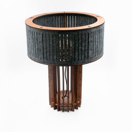 Acoustic table lamp Cilindro