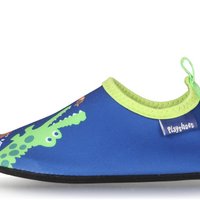UV-Schutz Hausschuhe Krokodil - Marine