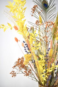 Droogbloemen boeket - Sunshine - 65 cm - Natuurlijk Bloemen