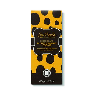 La Perla di Torino - Caramel, salt & biscuit chocolate bar