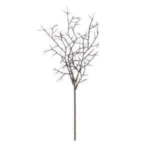 Zweig Twiggy, goldfarben; schwarz H.33 cm