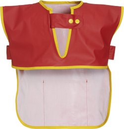 Delantal para pintar - rojo