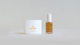 Moisturizing body cream and facial oil set. Nourishing formula with natural ingredients. Ideal for daily skincare routine.