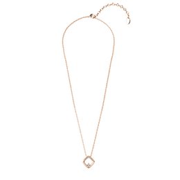 Pendentifs Adelise - Or RosÃ© et Cristal