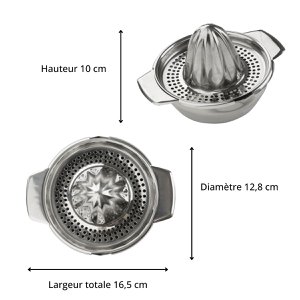 FM Professionele RVS citruspers