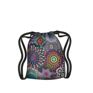 Carousel Backpack In Canvas Sack Line Bertoni