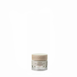 Moisturizing face cream in a 50 ml jar. Cream-colored product with a smooth, creamy texture.