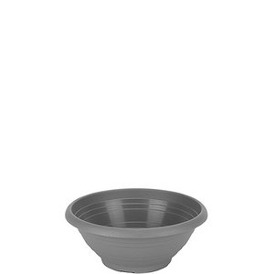 Kunststof schaal Cortina, D20cm, H8cm, antraciet