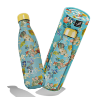 Izy Thermos Flasche Vincents Blumen - 500 ml to -go isolierte Wasserflaschen