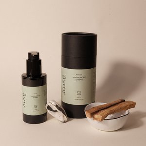 Sandalwood & Myrrh Aromatic Massage Body Oil 100ml | VATA balancing oil