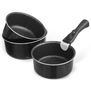 Kookgerei set granite grande 4 pc's