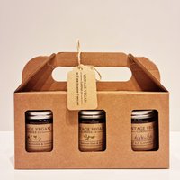 Trio of Candles Gift Box - Wählen Sie Ihre Düfte!