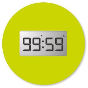 Pebbly - Keukenhulp Kookwekker Duo - Groen