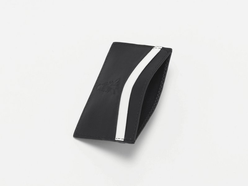 Porte-Cartes - Sort og hvid - Vandret