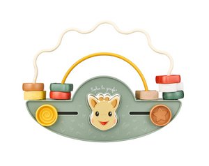 Sophie the giraffe rocking bead rack