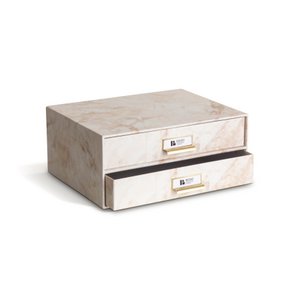 Birger 2 lade borst - marmer beige 894 - set van 3