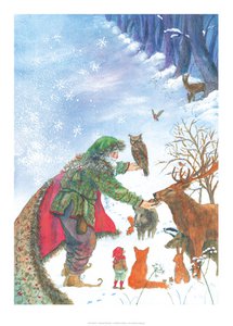Art print of winter