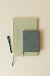 Bullet journal A6+, linen, bullet journal, Eden - FSC Mix Credit
