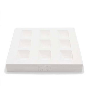 Duurzame Display voor Cubes in 3D geprint bio plastic, basic