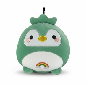 Pinguïn reiskussen met oogmaskerset