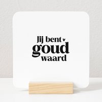 Forex tegeltje | Jij bent goud waard