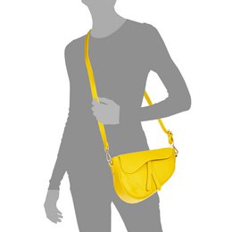 Florence Artegiani. Susanna Damen-Umhängetasche. Echtes Wildleder