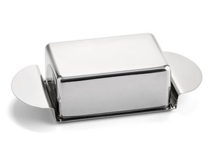 Botervloot met geslepen rand RVS