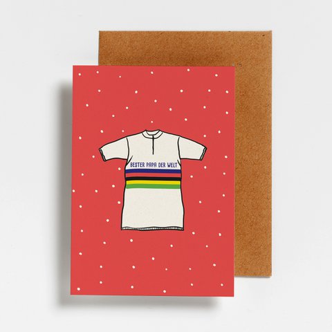 POSTCARD_BESTER PAPA DER WELT