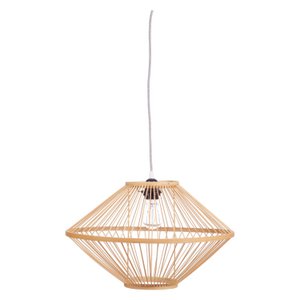 Ufo hanging lamp bamboo natural Ø45cm H28cm