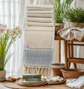 Lovenlinnen handdoek