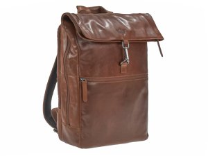 Waxy Vintage tobacco nut Laptoprucksack 1370-25