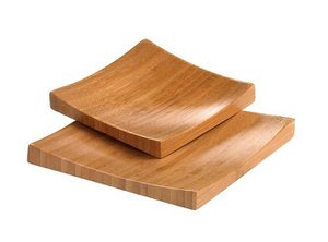 SUSHI TRAY 13X13X7 BAMBOE