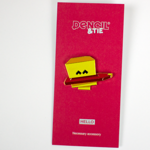 Pin | Hello | Soft enamel